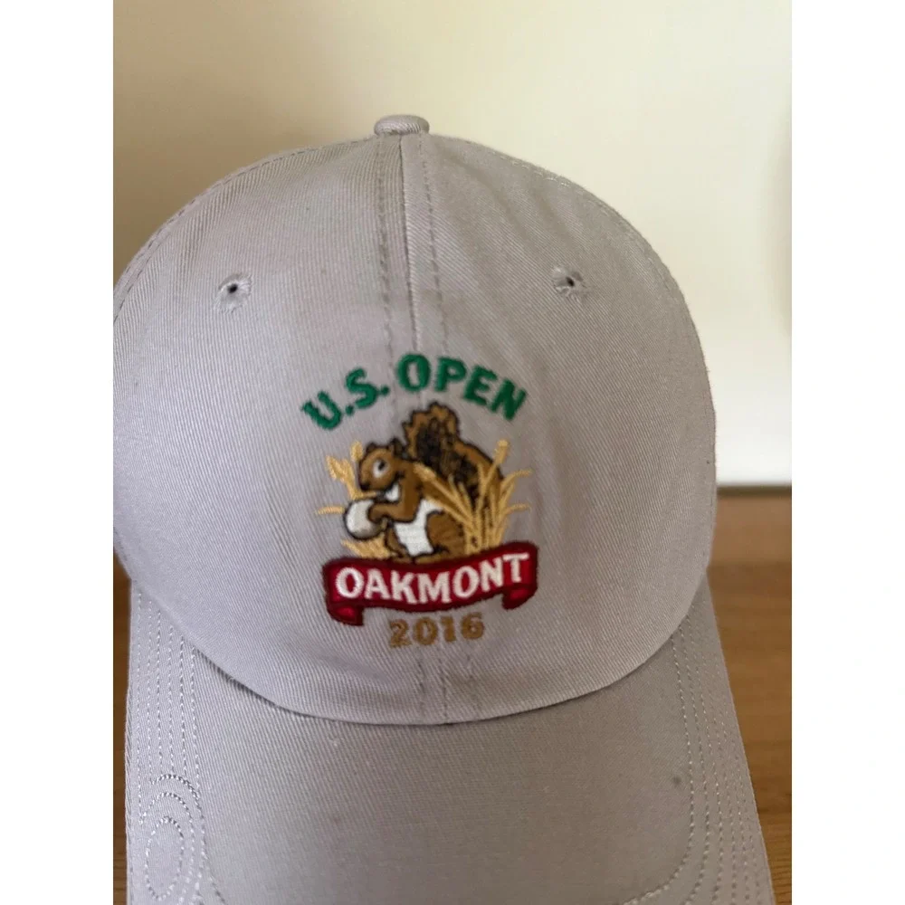 US Open 2016 Gray Adjustable Golf‎ Dad Hat Grandpacore unstructured everyday cap